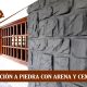 Como-hacer-IMITACION-A-PIEDRA-con-arena-y-cemento